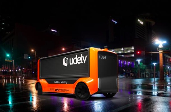 Mobileye和初创公司Udelv计划生产35,000辆无人驾驶运输车 助力最后一英里交付